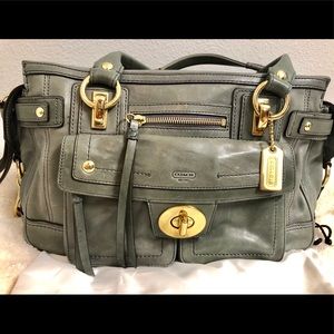 Coach Legacy Collection DBL zip/front pocket Purse
